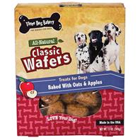 Three Dog Bakery - Classic Wafers - Oatmeal & Apple - 13 Oz