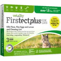 Tevra Brands, Llc - Vetality Firstect Plus For Cats Over 1.5Lbs
