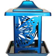 Apollo Investment Holding - Homestead Monarch Seed Feeder - Blue - 5.5 Lb