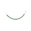 Partrade - Stall Guard Chain Rubber - Green - 42 Inch