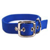Hamilton Pet - Deluxe Double Thick Nylon Dog Collar - Blue - 1 Inch x 24 Inch