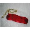 Hamilton Halter - Longe Line Single Thick with Chain - Red - 26 Feet