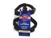 Hamilton Pet - Adjustable Comfort Nylon Harness - Black - 5/8 x 12-20 Inch