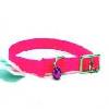 Hamilton Pet - Braided Safety Cat Collar - Hot Pink - 3/8 x 12 Inch