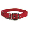 Hamilton Pet - Deluxe Double Thick Nylon Dog Collar - Red - 1 Inch x 32 Inch