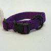 Hamilton Pet - Adjustable Dog Collar - Purple - 5/8 x 12-18 Inch