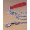 Hamilton Pet - Steel Chain Lead with Nylon Handle - Medium - 4 Feet