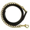Gatsby Leather - Leather Lead with Chain