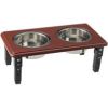 Ethical Dishes - Posture Pro Adjustable Double Dinner - Cherry - 3 Quart