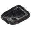 Midwest Container - Quiet Time Pet Bed - Grey - 36 x 23 Inch