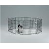 Midwest Container - 8 Panel Exercise Pen - Black - 24 x 30 Inch