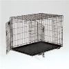 Midwest Container - Life Stages Double Door Crate with panel  - 42 x 28 x 31 Inch