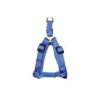 Hamilton Pet - Adjustable Easy On Harness - Blue - 3/8 x 10-16 Inch