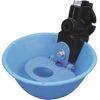 SMB Mfg - Nylon Nose Pan Water Bowl For Cattle - Blue - 14 Liters/MIN