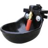 SMB Mfg - Super Flow Cast Iron Water Bowl For Cattle - Black - 22 Liters/MIN