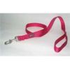 Hamilton Pet - Dog Leash - Raspberry - 1 Inch x 6 Feet