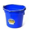Miller Mfg - P20b Flat Back Plastic Bucket -  Blue - 20 Quart