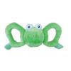 Jolly Pets - Tug-A-Mals Frog - Green - Extra Large 