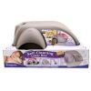 Omega Paw - Self-Cleaning Litter Box - Brown/Taupe - Medium
