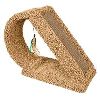 Ware Mfg - Kitty Scratch Tunnel With Corrugate - Brown - 9.5X23X18.5 Inch