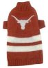 DoggieNation-College - Texas Longhorns Dog Sweater - Xtra Small
