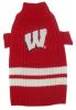 DoggieNation-College - Wisconsin Badgers Dog Sweater - Xtra Small