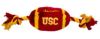 DoggieNation-College - USC Trojans Plush Football Dog Toy - One