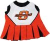 DoggieNation-College - Oklahoma State Cheerleader Dog Dress - XtraSmall