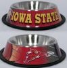 DoggieNation-College - Iowa State Dog Bowl-Stainless - One