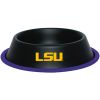 DoggieNation-College - LSU Tigers Dog Bowl - Stainless - One