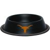 DoggieNation-College - Texas Longhorns Dog Bowl-Stainless - One