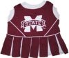 DoggieNation-College - Mississippi State Cheerleader Dog Dress - XtraSmall