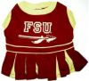 DoggieNation-College - Florida State Cheerleader Dog Dress - Small