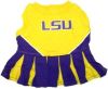 DoggieNation-College - LSU Tigers Cheerleader Dog Dress - Medium