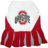 DoggieNation-College - Ohio State Cheerleader Dog Dress - Small