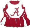 DoggieNation-College - Alabama Cheerleader Dog Dress - Xtra Small