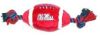 DoggieNation-College - Mississippi Rebels Plush Football Dog Toy - One-Size