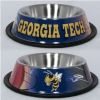 DoggieNation-College - Georgia Tech Dog Bowl-Stainless - One-Size