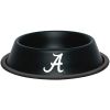 DoggieNation-College - Alabama Dog Bowl-Stainless - One-Size