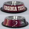 DoggieNation-College - Virginia Tech Dog Bowl - Stainless - One-Size
