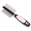 Iconic Pet - Double Sided Pin Comb - Pink