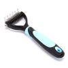 Iconic Pet - Deshedding Comb (Plus Series) - Blue
