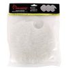 Aquatop Aquatic Supplies - Replacement Fine Filter Pad For Cf400Uv Canister - White - 3 Pack