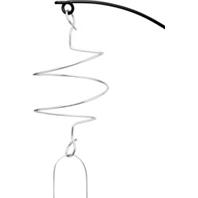 Droll Yankees - Squiggle Hook - Silver - 12 Inch/Hlds 10Lb