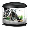 All Glass Aquarium - Aqueon Led Minibow Aquarium Kit - Black - 5 Gallon