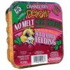 C AND S Products - Cranberry Delight Suet Dough - Cranberry - 11.75 oz