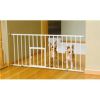Carlson Pet Products - Mini Step Gate With Pet Door - White - 29-32 Inch
