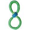 Ethical Dog - Monster Bungee Figure 8 Tennis Tug - Green - 13 Inch