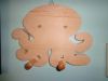 Fine Crafts - Wooden Octopus Pegged Wall Hanging