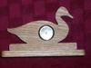 Fine Crafts - Wooden Duck Shaped Mini Desk Clock